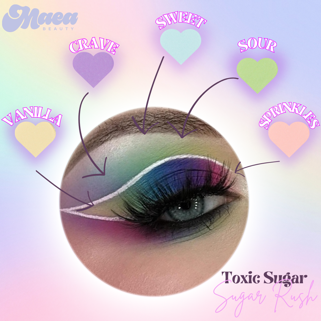 TOXIC SUGAR COLLECTION - BOTH PALETTES